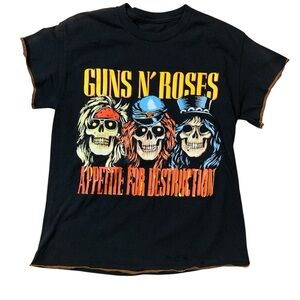 Guns N' Roses Black T-Shirt Small